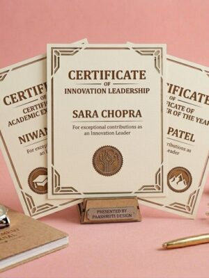 Certificates