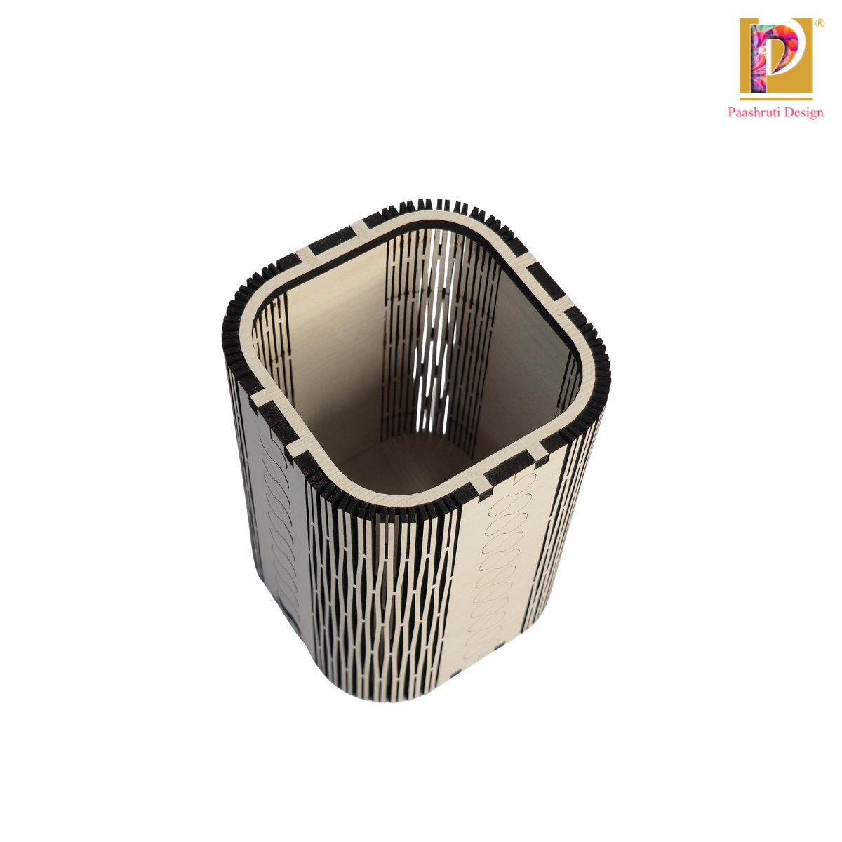 Geometric Pen Holder & Table Organizer