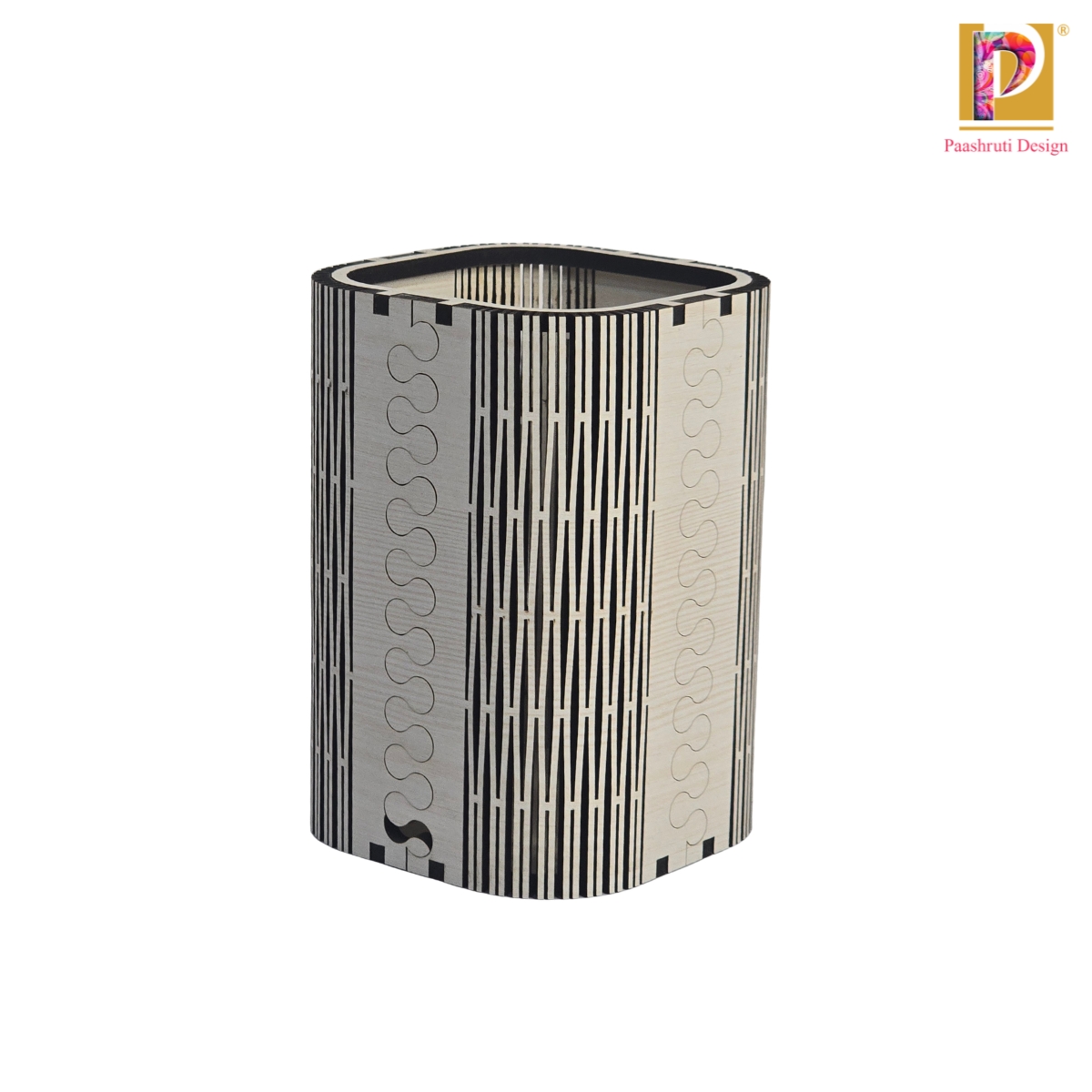 Geometric Pen Holder & Table Organizer