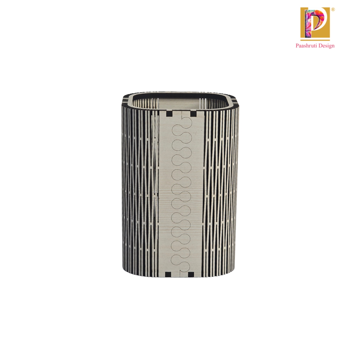Geometric Pen Holder & Table Organizer