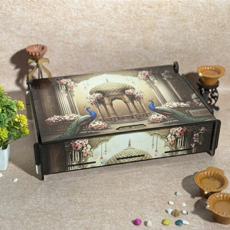 Multipurpose Storage Box with Lid & 8 Dividers