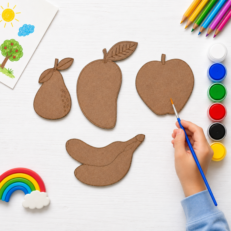 DIY MDF Fruits Painting Kit