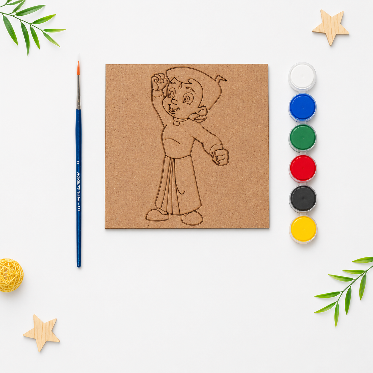 DIY Chota Bheem Character Painting Kit for Kids