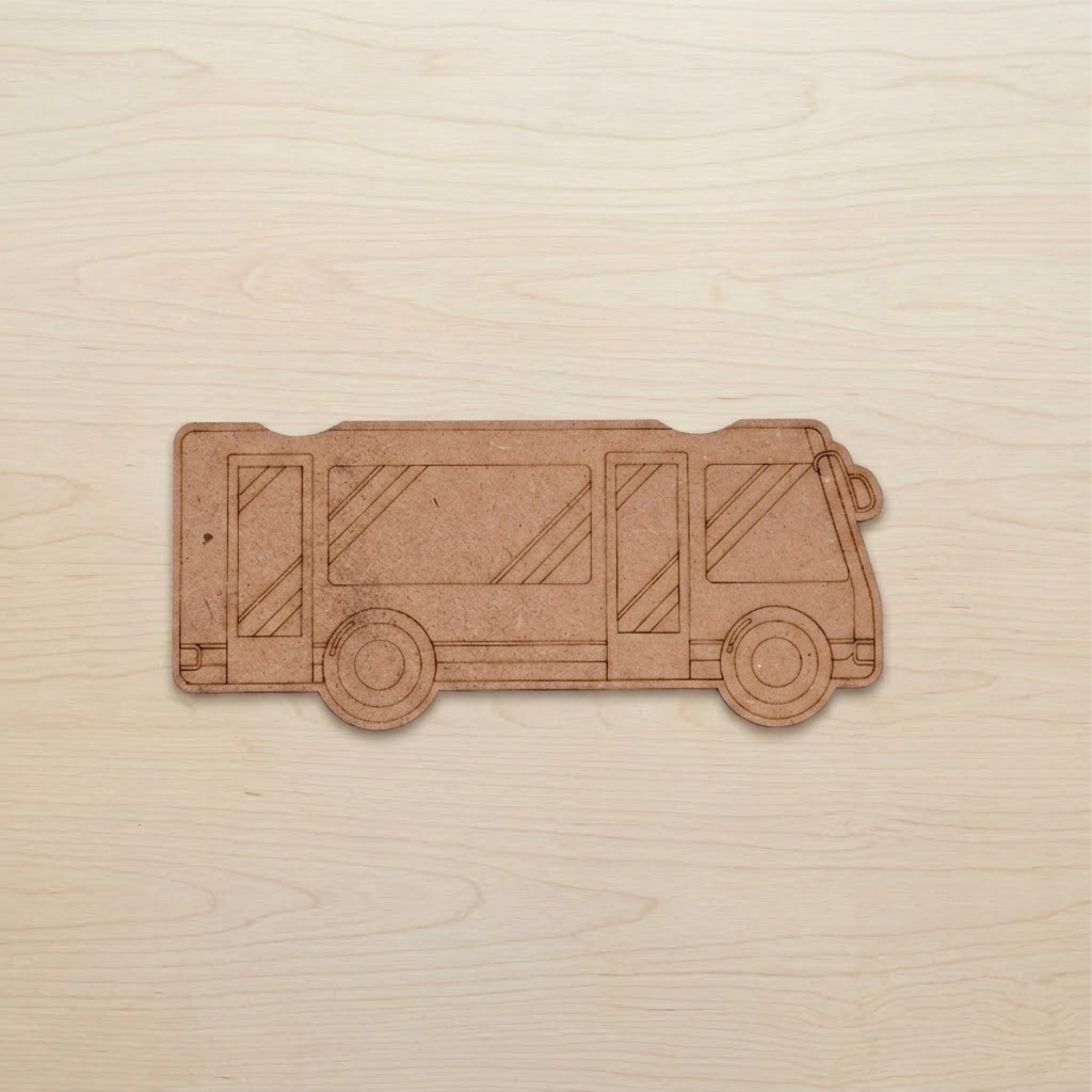 DIY MDF Vehicle Painting Kit for Kids | Wooden Transport Theme Art & Craft Set | Paintable Wall Décor Shapes