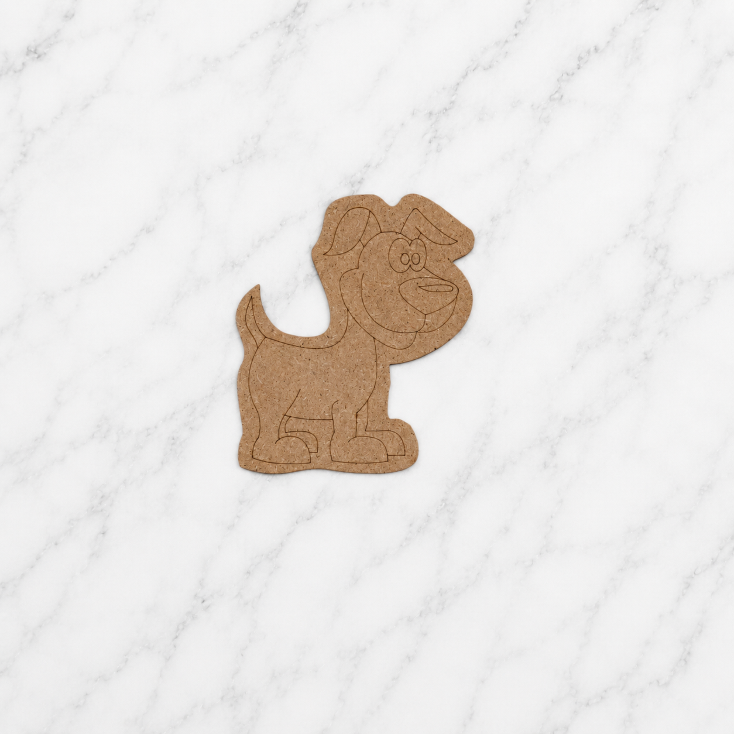 Farm Animal MDF Cutout Set for DIY Painting & Kids Craft Activities – Pack of 6