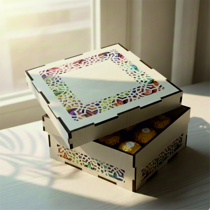 Customized Multipurpose MDF Storage Box
