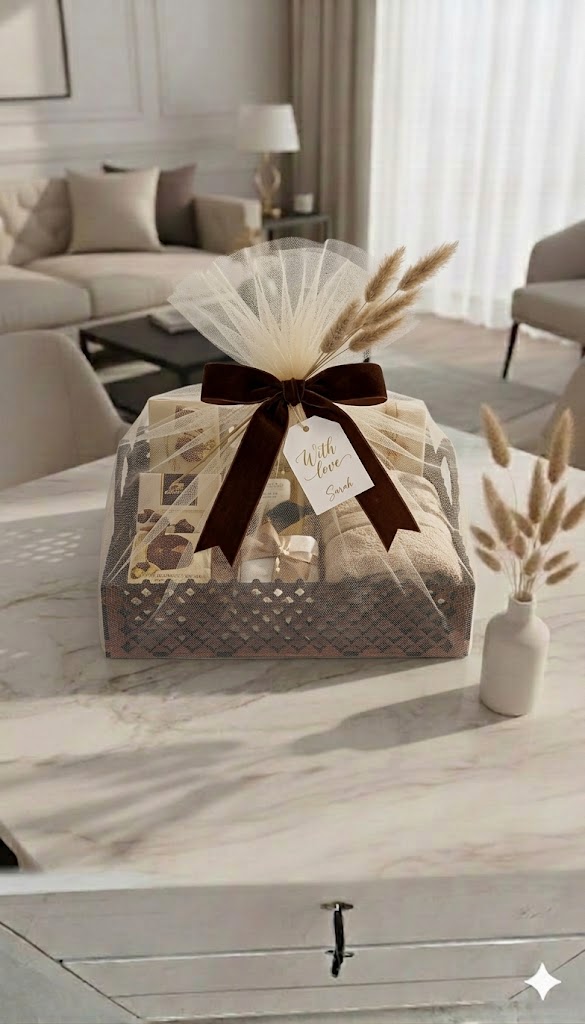 Rose-Engraved Lattice Wood TrayRose-Engraved Lattice Wood Tray